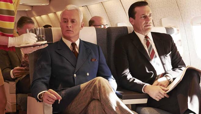 Escena de la serie Mad Men